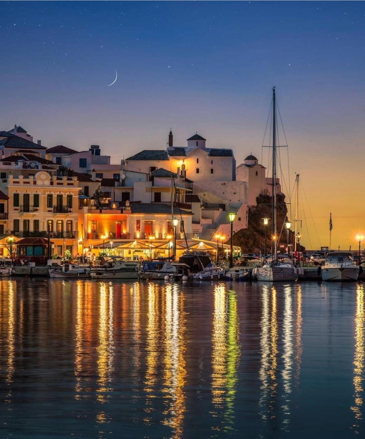 Romantic Lemonia Cottage Skopelos Town Bagian luar foto